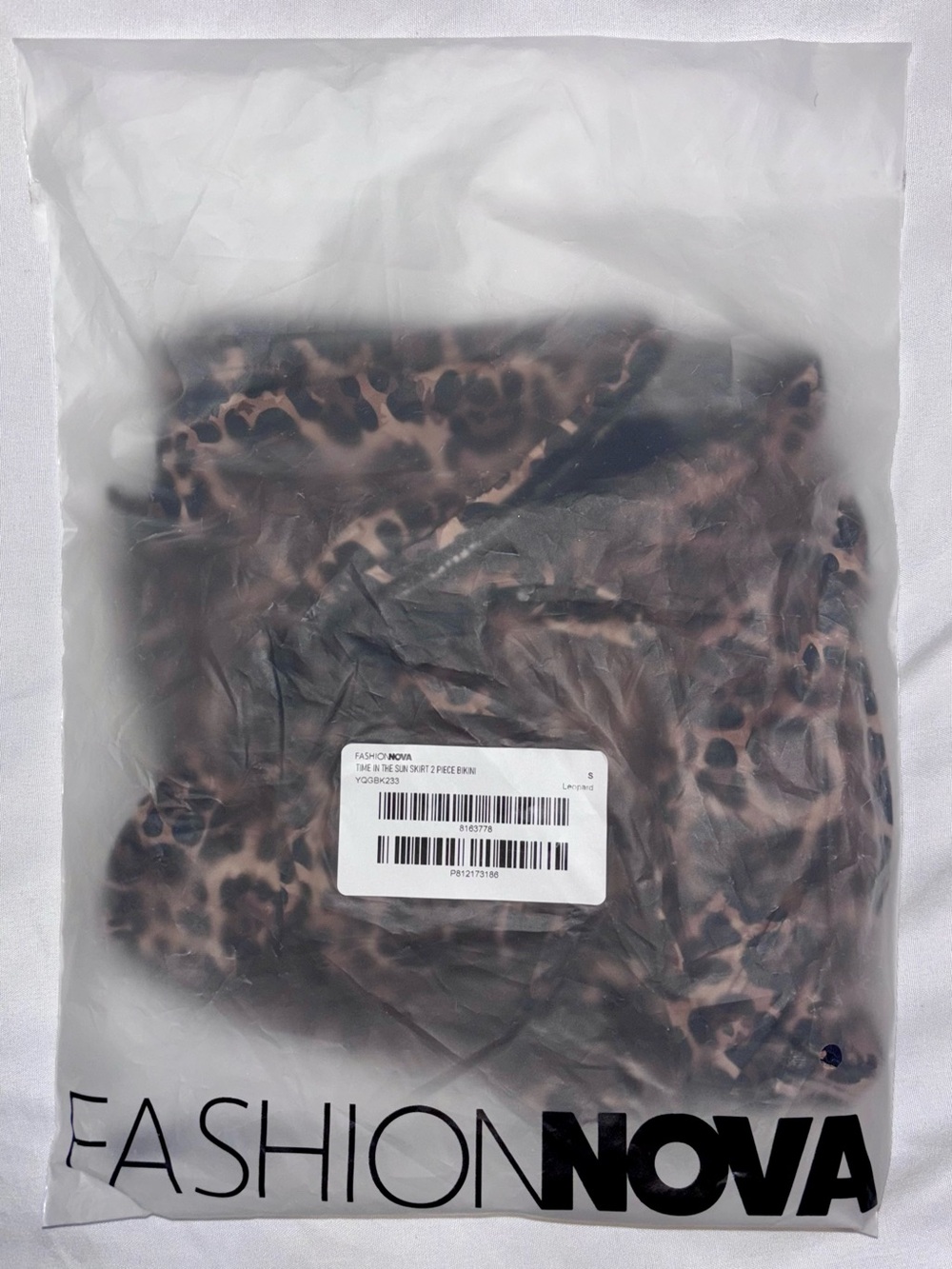 Fashion Nova Leopard Print Bikini Set - Picture 6 of 6